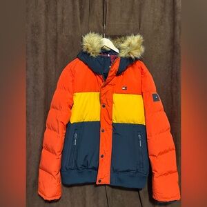 Tommy Hilfiger Vibrant Orange Jacket men’s size L